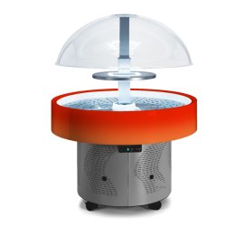 Vitrina bez polica ISOLA ARCOBALENO Scaiola