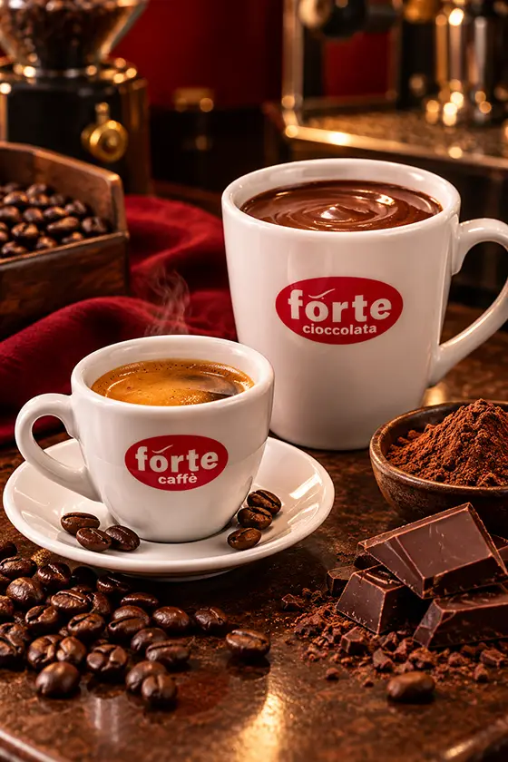 Forte caffè espresso kafa