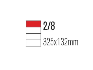 Posuda GN2/8 Ronda GN2810 - slika 3