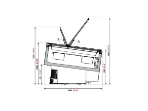 Vitrina za sladoled IFI Tonda Gelato 12 A1 - slika 5