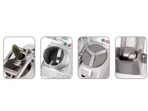 Seckalica povrća i voća sa kompletom od 5 noževa Linea CUCINA VC65MS - slika 4