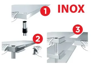 Modularna polica BRESCANCIN Inox - slika 4