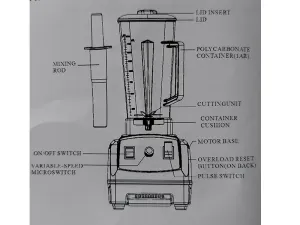 Blender Linea Cucina Y76 - slika 2