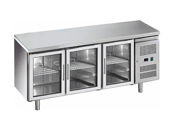 Hladni sto sa staklenim vratima Linea Refrigerati GN3100TNG