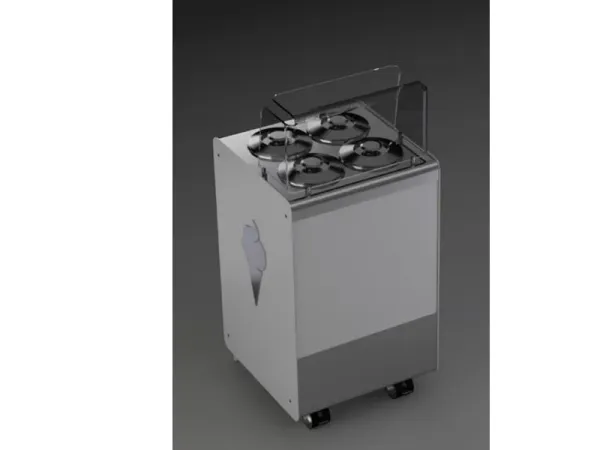 Izložbena vitrina za sladoled BRX JOY 4+4