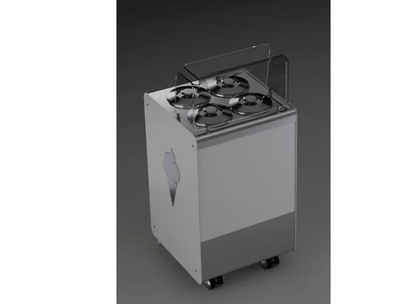 Izložbena vitrina za sladoled BRX JOY 4+4